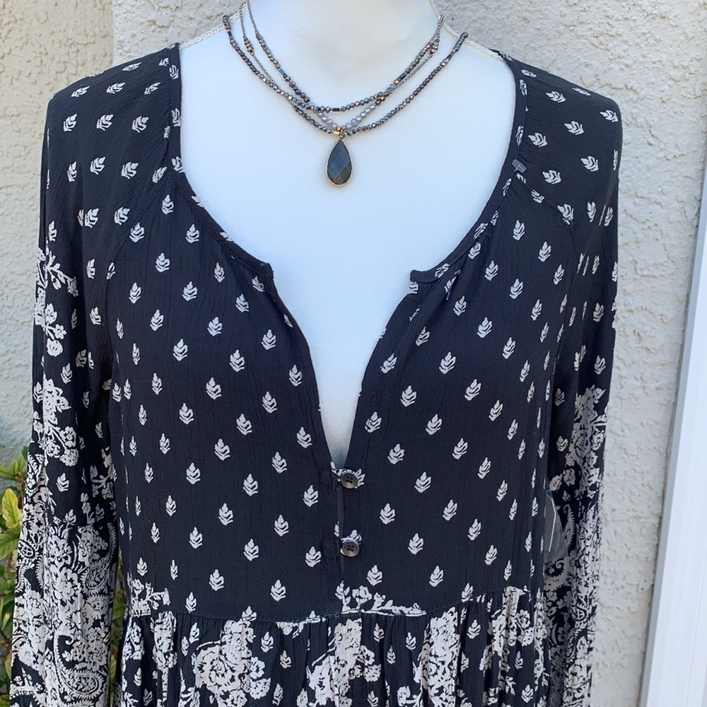 Billabong Boho Slip on Dress Women's Size M - Picture 3 of 11